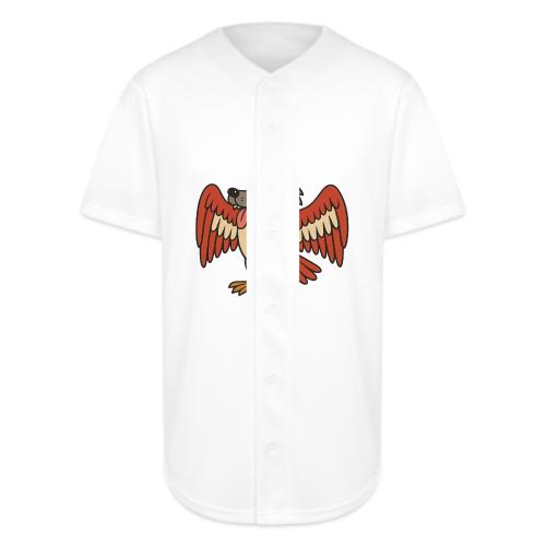 Maple-Mad Wolfbird – Quirky Canadian Creature - Full Button Jersey
