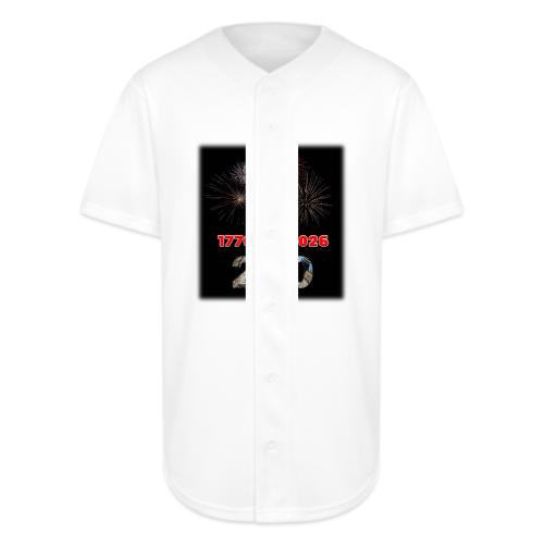 1776 - 2026 - 250 Years USA | Fireworks - Full Button Jersey