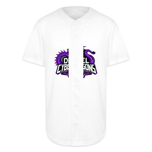 Purple Team - Full Button Jersey