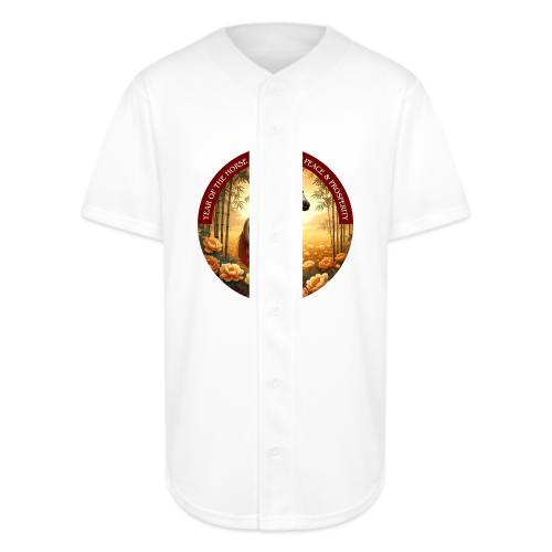 Year of the Horse Guardian T Shirt, Lunar New Year - Full Button Jersey