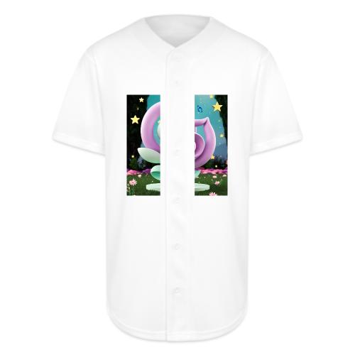 Lila Bloom | Double Floral Eco-Inspired Art - Full Button Jersey
