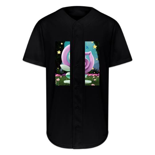 Lila Bloom | Double Floral Eco-Inspired Art - Full Button Jersey