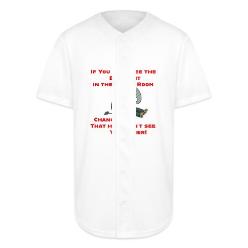 Elephant in the Room Meme - Full Button Jersey