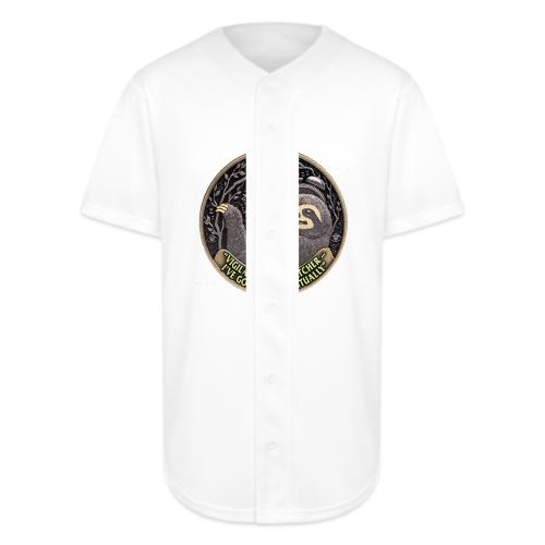 Sloth Home Watcher T Shirt - Full Button Jersey