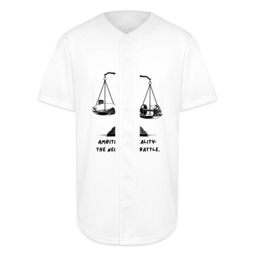 Ambition vs. Reality T-Shirt, Mug, & Leggings - Full Button Jersey