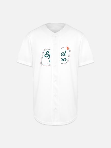 Special Edition - Full Button Jersey - white