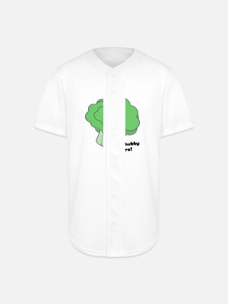 Chubby Bro - Full Button Jersey - white