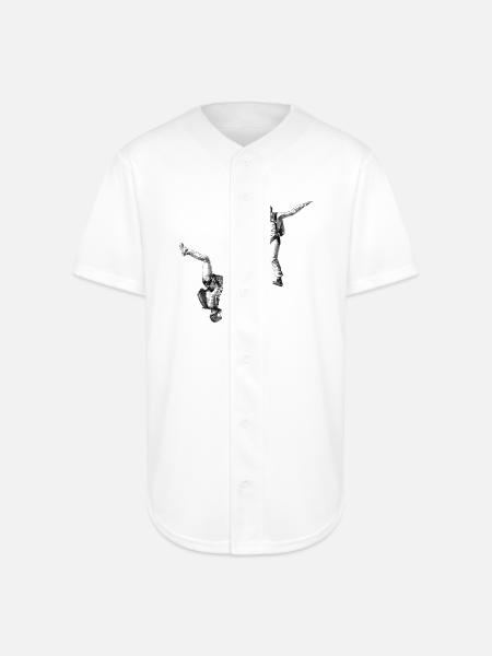 Freefly - Full Button Jersey - white