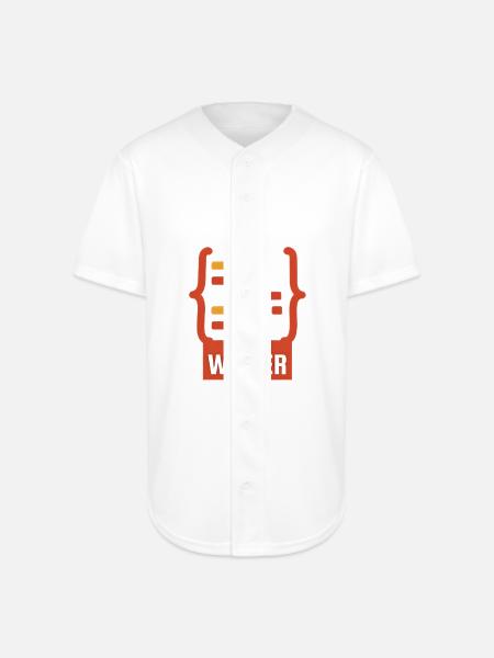 Code Writer Emblem - Full Button Jersey - white