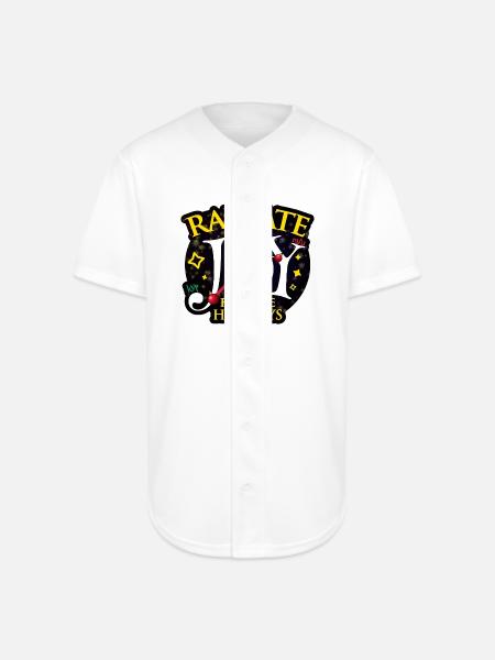 Radiate Joy - Full Button Jersey - white