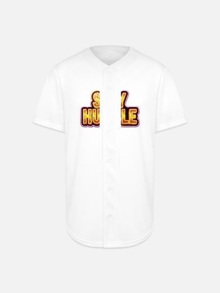 Stay Humble - Full Button Jersey - white