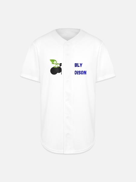 Probably_Not_Poison_-1- - Full Button Jersey - white