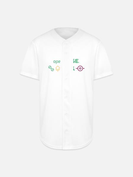 Distro Flavors - Full Button Jersey - white