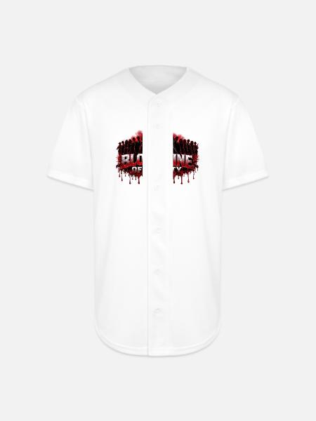 Bloodline of Loyalty - Full Button Jersey - white
