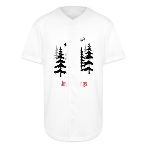 Joyful Tidings Christmas T-Shirt - Full Button Jersey