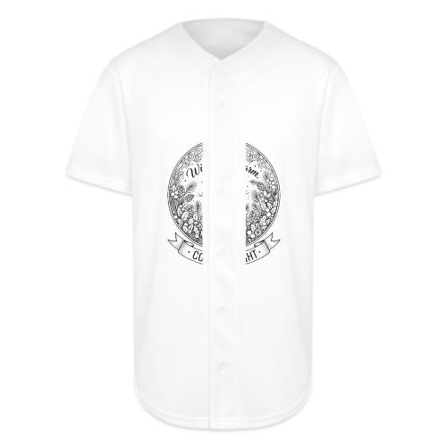 Festive Snowman T-Shirt - Full Button Jersey