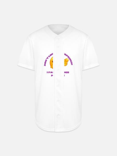 SO SURPRISED - Full Button Jersey - white
