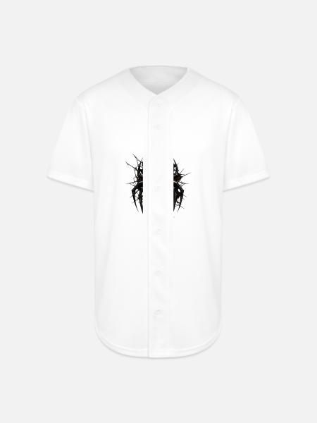 Inferno Spider Emblem - Full Button Jersey - white