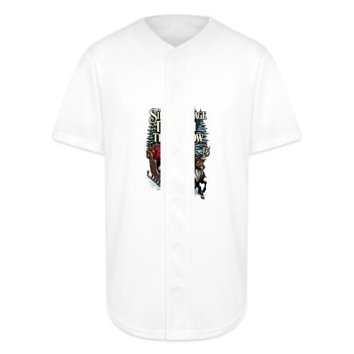 Nostalgic Santa T-Shirt - Full Button Jersey