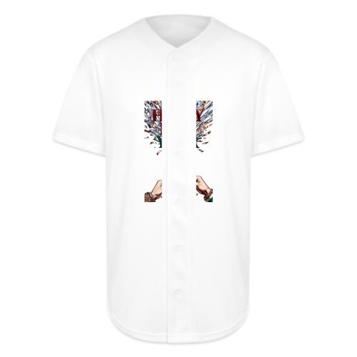 Toasting Hands T-Shirt Confetti Shower Premium - Full Button Jersey