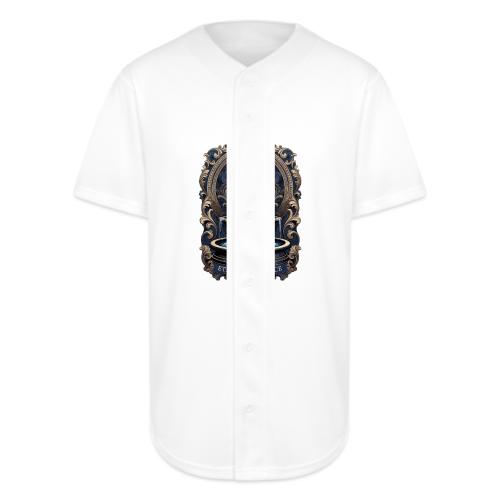 Gilded Baroque Fountain T-Shirt - Full Button Jersey