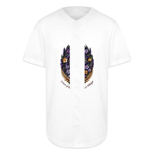 Easter Meadow Crown Renewal T Shirt, Spring Gift - Full Button Jersey