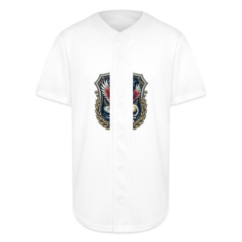 USA Eagle Vanguard T-Shirt,American Flag PrideGift - Full Button Jersey