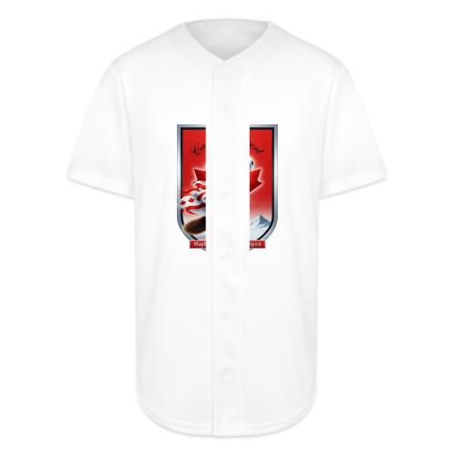 Canada Beaver Ascent T-Shirt, Canadian Pride Gift - Full Button Jersey