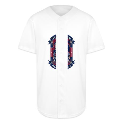 Barcelona Red Heritage T Shirt, Barsa fan Gift - Full Button Jersey