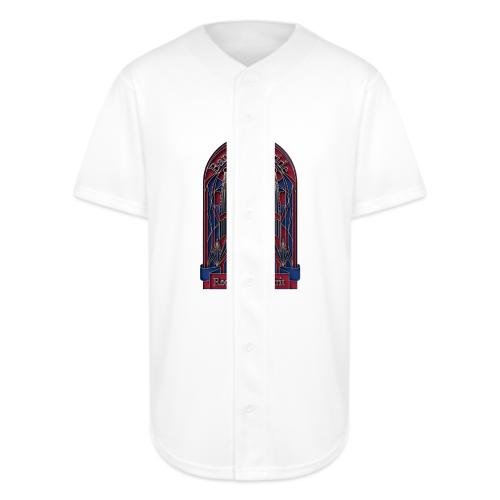 Barcelona Scarlet Pride T Shirt, Vibrant City Gift - Full Button Jersey