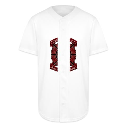 Manchester Is Red T Shirt, Soccer City Pride Gift - Full Button Jersey