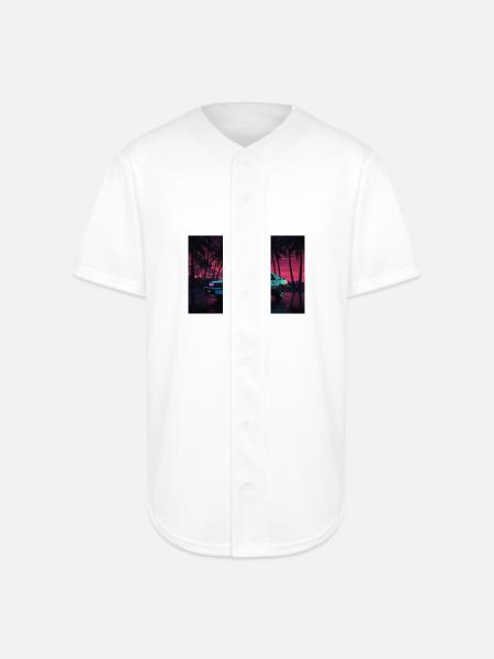 New collection - Full Button Jersey - white