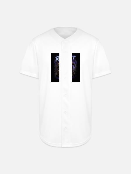 RScott Tee - Full Button Jersey - white