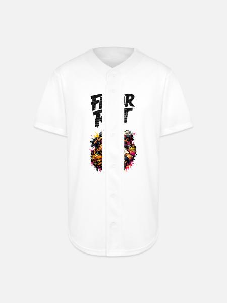 Rogue Kitchen Rider - Full Button Jersey - white