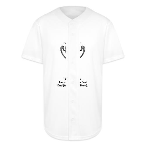 Sarcastic Dad T-Shirt - Full Button Jersey