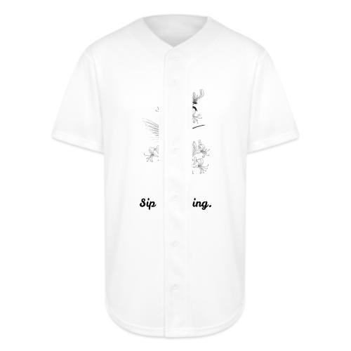 Hummingbird T-Shirt, Honeysuckle Vine - Full Button Jersey