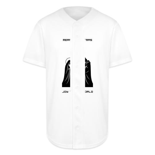 Joy to the World T-Shirt | Minimalist Nativity - Full Button Jersey