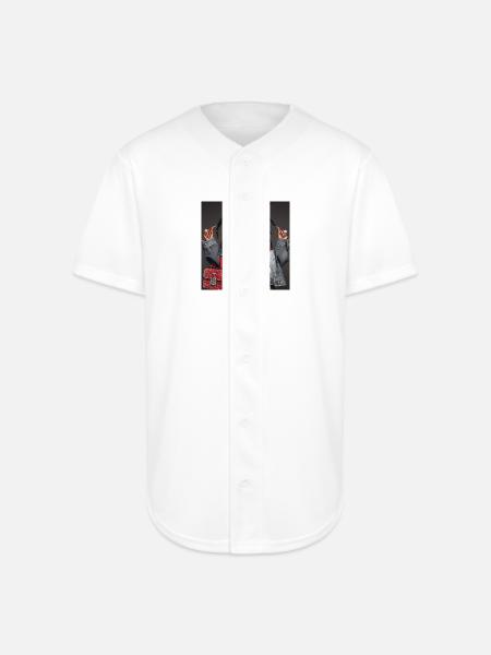 Unbreakable Strong Women Collections  - Full Button Jersey - white