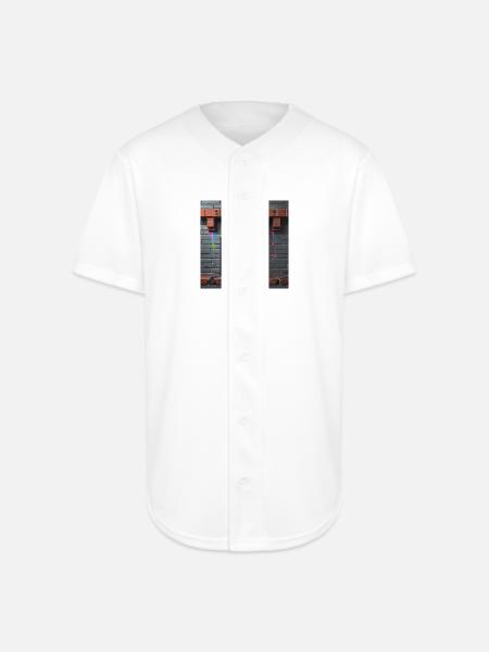 Naughty List Graffiti Sock - Full Button Jersey - white