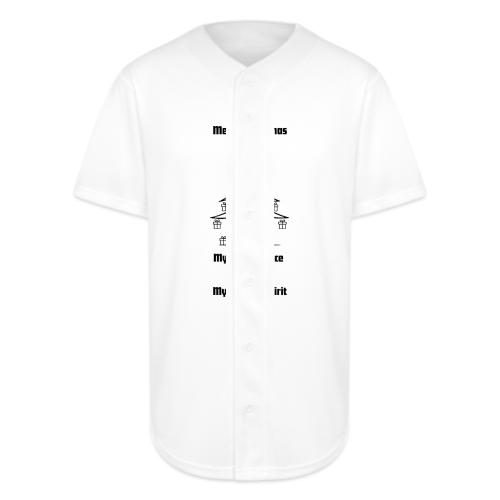 My Resting Face Is My Christmas Spirit T-Shirt - Full Button Jersey