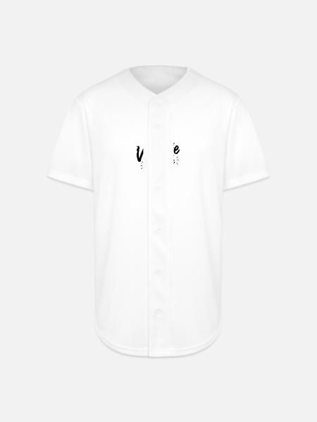 Van Life - Nocturnal Silhouette Sunburst - Full Button Jersey - white