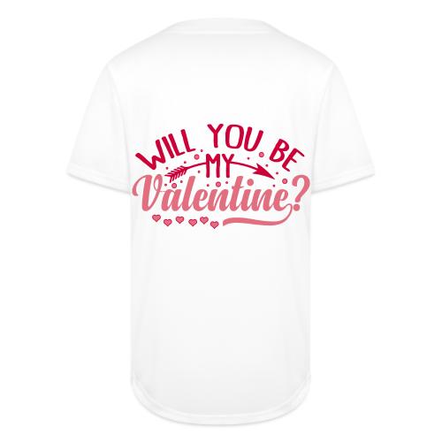 Will you be my Valentine #2 - Full Button Jersey