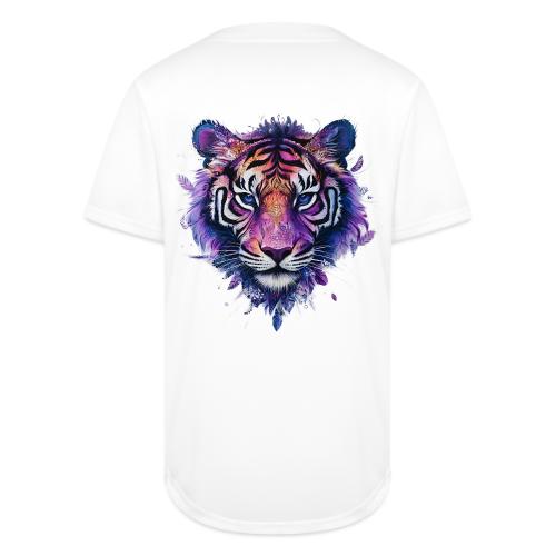 Mystic Violet Tiger - Full Button Jersey