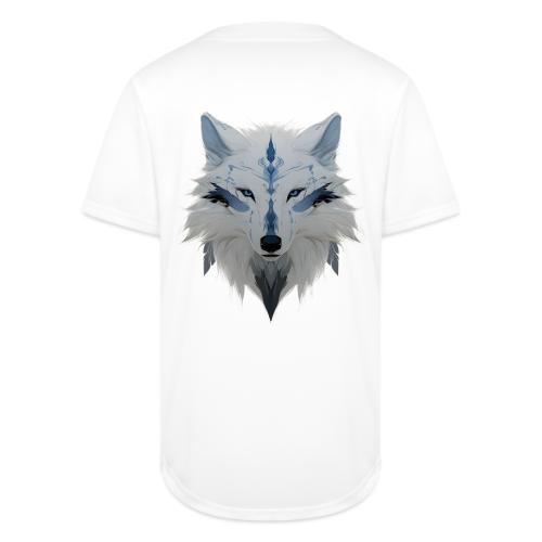 Ivory Grace Wolf - Full Button Jersey