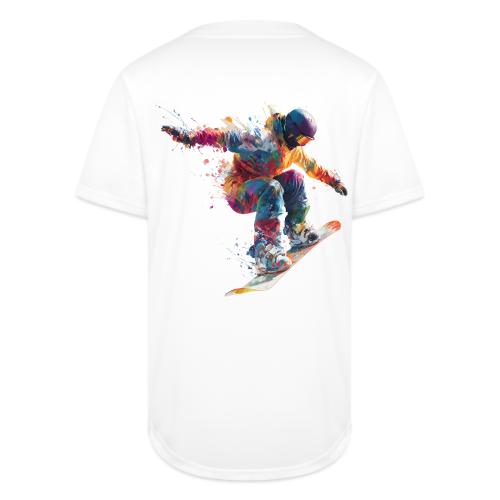Snowboarding: Frozen Flight - Full Button Jersey