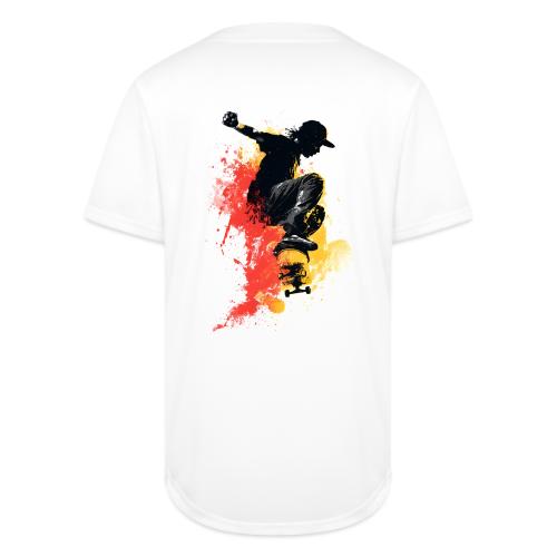 Skateboarding: Splash of Motion - Full Button Jersey