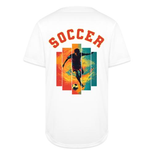 Soccer Heartbeat - Full Button Jersey