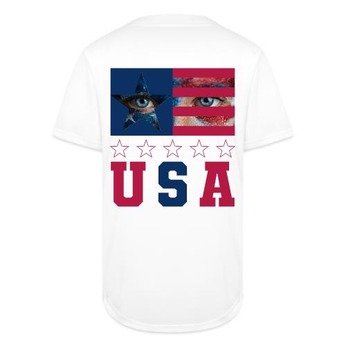 Stars and Vision USA - Full Button Jersey