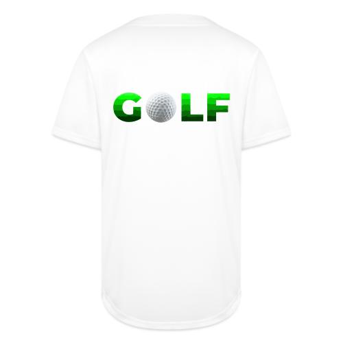 Golf Precision Wordmark - Full Button Jersey