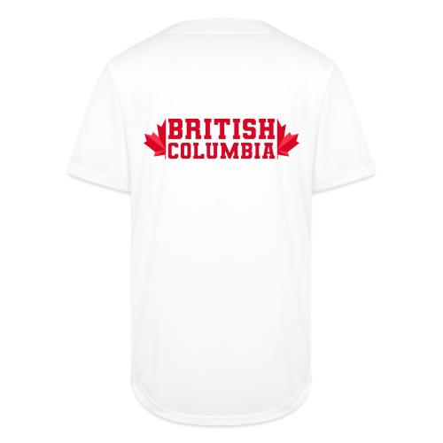 British Columbia with maple leaf - Full Button Jersey